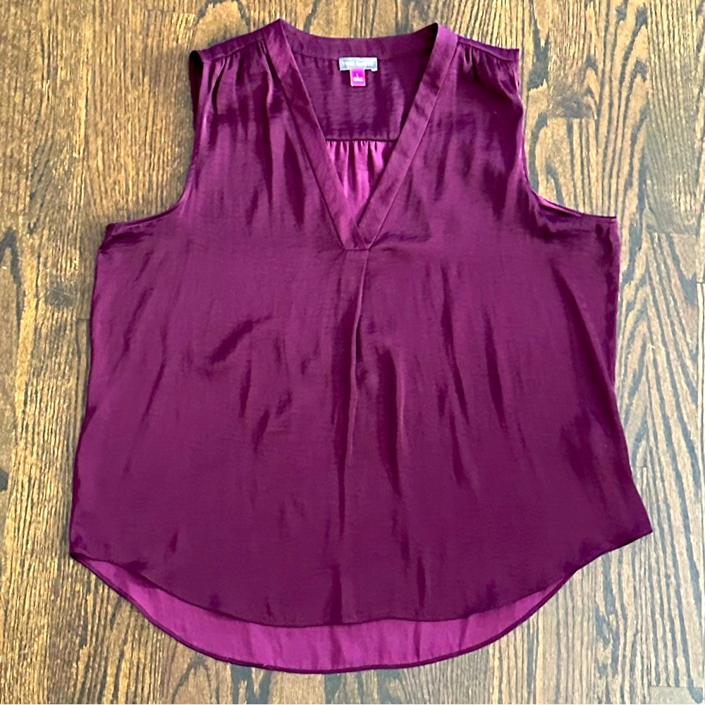Vince Camuto Sleeveless V-Neck Top